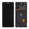 LCD screen Samsung G780F S20 FE with touch screen and frame original Cloud Navy (service pack)