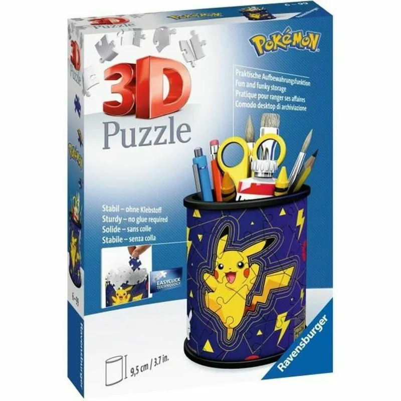 3D Puzle Ravensburger Iceland: Kirkjuffellsfoss  54 Daudzums 3D Zīmuļu Penālis