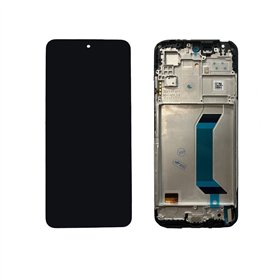 LCD screen Xiaomi Redmi Note 12 4G with touch screen and frame Onyx Grey OLED