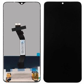 LCD screen Xiaomi Redmi Note 8 Pro with touch screen black (Refurbished) ORG