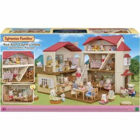 Playset Sylvanian Families Red Roof Country Home Miniatiūrinis namas Triušis