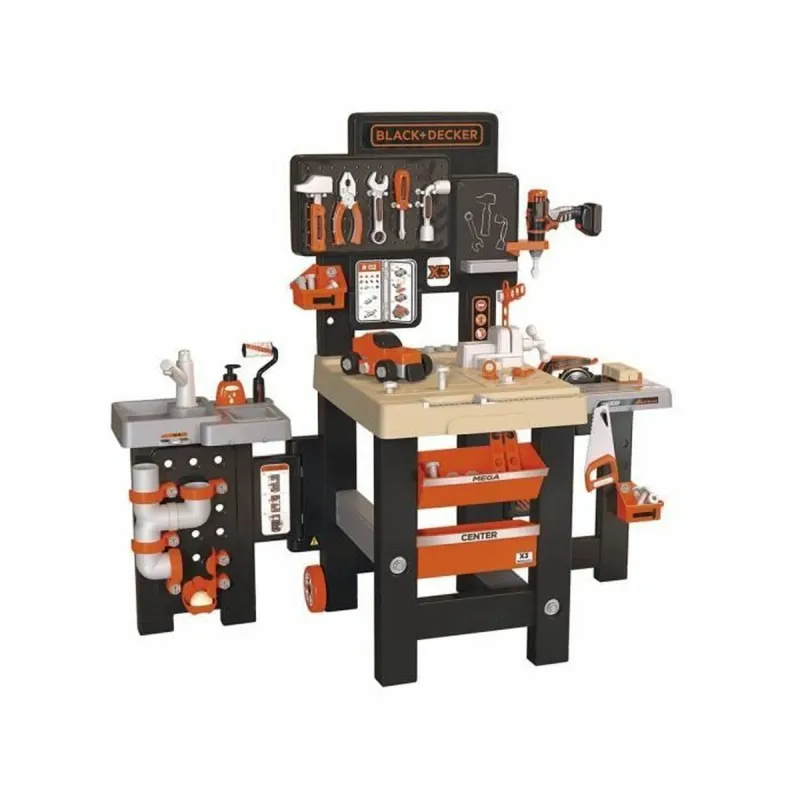 Instrumentu komplekts bērniem Smoby Black + Decker