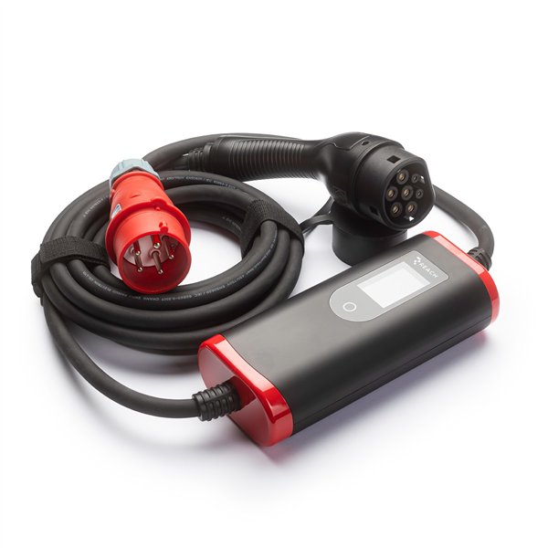 Elektromobilių įkroviklis Reach PEVC4 3 fazės Type2 16A 11kW 5.0m