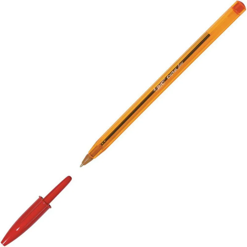 Kynä Bic Cristal Fine Punainen 0,3 mm 50 Kappaletta