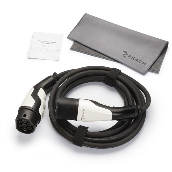 Elektromobilių įkrovimo laidas Reach EVCC2 Type2-Type2 16A 11kW 7.0m