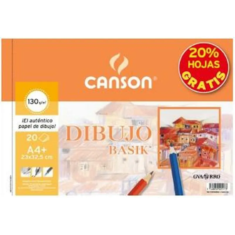 Piirustusalusta Canson Basik Mikroperforoitu 130 g/m²