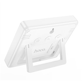 Electronic clock with hygrothermometer Hoco HX41 white