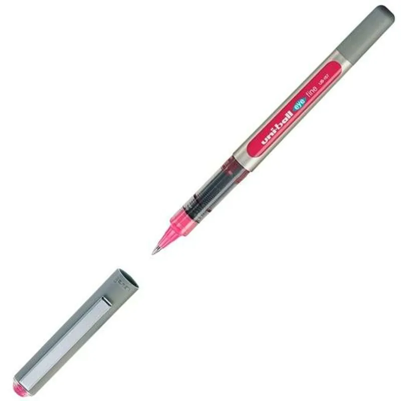 Täytekynä Uni-Ball Rollerball Eye Fine UB-157 Pinkki 0,7 mm (12 Kappaletta)