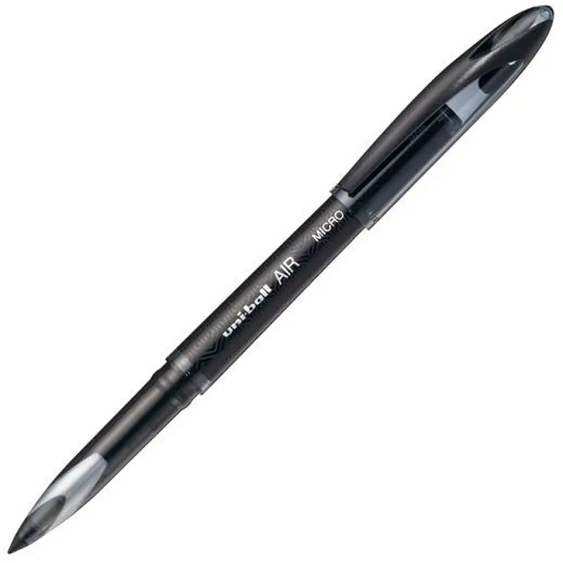 Rašiklis su skystu rašalu Uni-Ball Air Micro UBA-188-M Juoda 0,5 mm (12 Dalys)