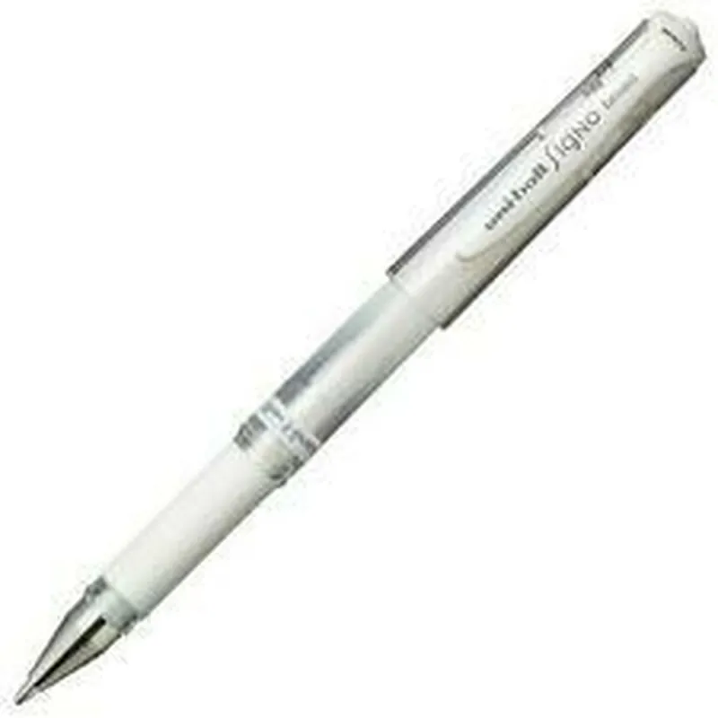 Rašiklis su skystu rašalu Uni-Ball Signo Broad UM-153 W Balta 0,6 mm (12 Dalys)