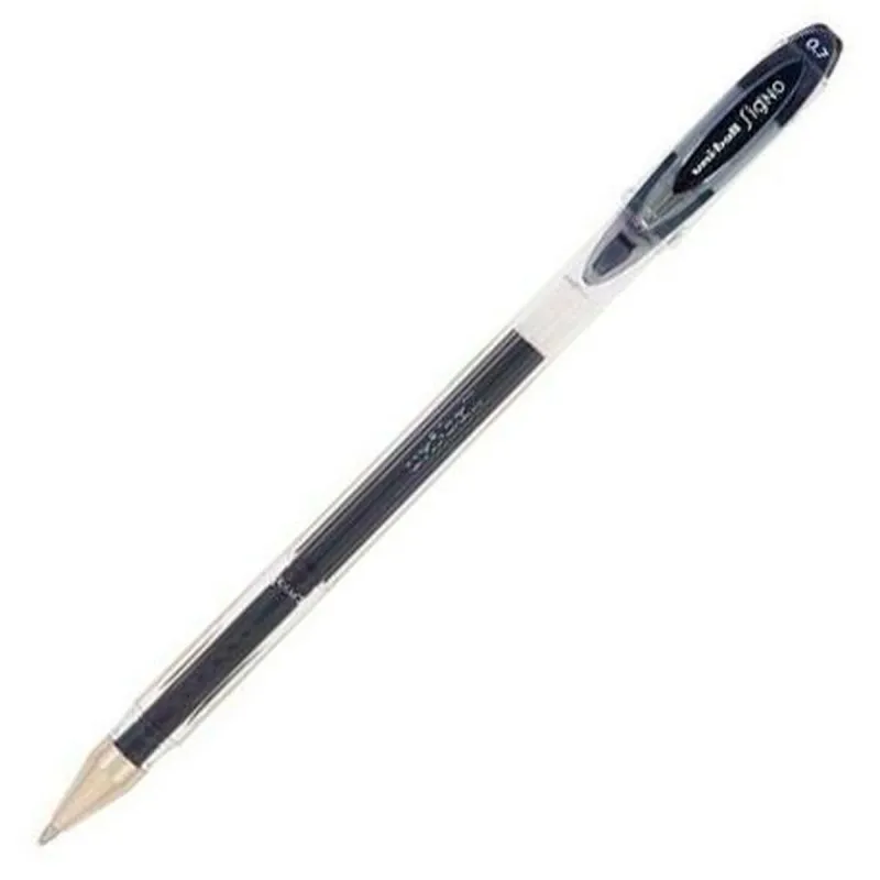 Rašiklis su skystu rašalu Uni-Ball Rollerball Signo Basicos UM-120 Juoda 0,5 mm (12 Dalys)