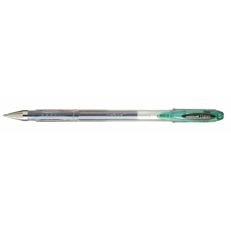 Rašiklis su skystu rašalu Uni-Ball Rollerball Signo Basicos UM-120 Žalia 0,5 mm (12 Dalys)