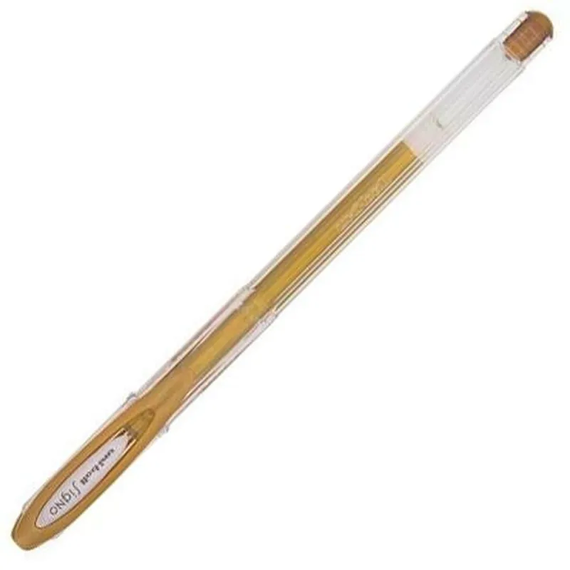 Šķidrās tintes pildspalva Uni-Ball Rollerball Signo Noble Bronza Metālisks 0,5 mm (12 Daudzums)