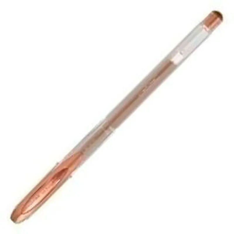Täytekynä Uni-Ball Rollerball Signo Noble Pronssi Metallinen 0,5 mm (12 Kappaletta)