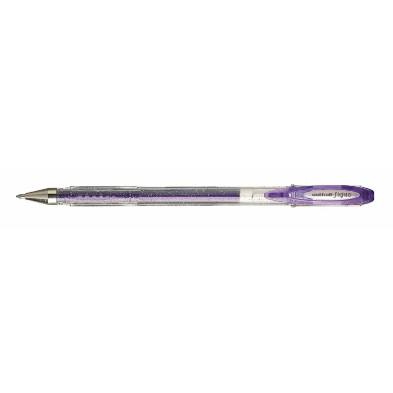Šķidrās tintes pildspalva Uni-Ball Sparkling UM-120SP Violets 0,5 mm (12 Daudzums)