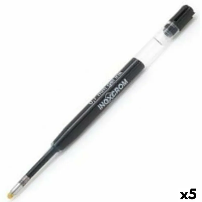 Заправка ручки Inoxcrom Roller Gel Чёрный 0,7 mm (5 штук)