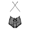 Bodijs Obsessive Fiorenta teddy Melns S/M