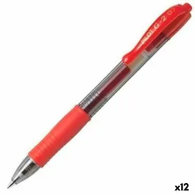 Geelikynä Pilot G-2 07 Punainen 0,4 mm (12 osaa)