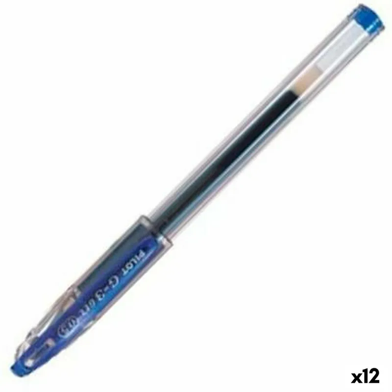Gela pildspalva Pilot G-3 Zils 0,5 mm (12 gb.)
