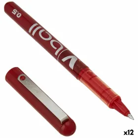 Kynä Pilot BL-VB-5 Punainen 0,3 mm (12 osaa)