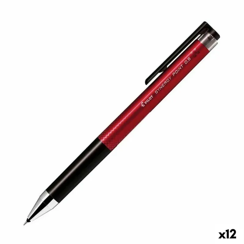 Geelikynä Pilot Synergy Point Punainen 0,5 mm (12 osaa)