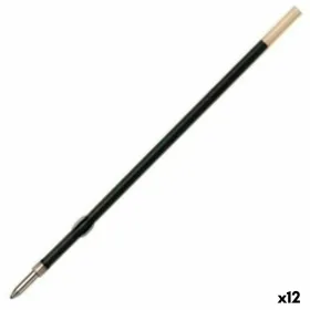 Kuulakärkikynän täyttö Pilot BP-GP 0,4 mm Musta (12 osaa)