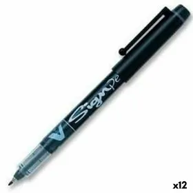 Täytekynä Pilot V-Sign Musta 0,6 mm (12 osaa)