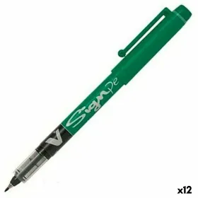 Täytekynä Pilot V Sign Vihreä 0,6 mm (12 osaa)