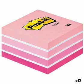 Muistio Post-it 76 x 76 mm Pinkki 450 Levyt (12 osaa)