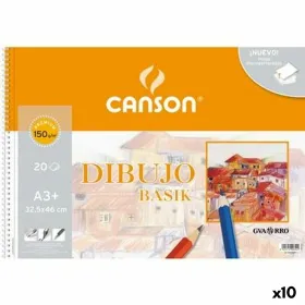 Piirustusalusta Canson Basik Mikroperforoitu 20 Levyt A3 (10 osaa)