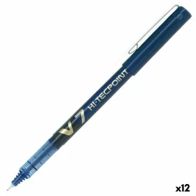 Täytekynä Pilot V-7 Hi-Tecpoint Sininen 0,5 mm (12 osaa)