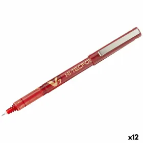 Täytekynä Pilot V7 Hi-Tecpoint Punainen 0,5 mm (12 osaa)