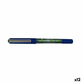 Täytekynä Uni-Ball Eye Ocean Care 0,7 mm Vihreä (12 osaa)