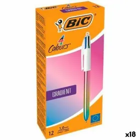 Kuulakärkikynäsetti Bic GRADIENT Monivärinen 0,32 mm (18 osaa) (12 Kappaletta)