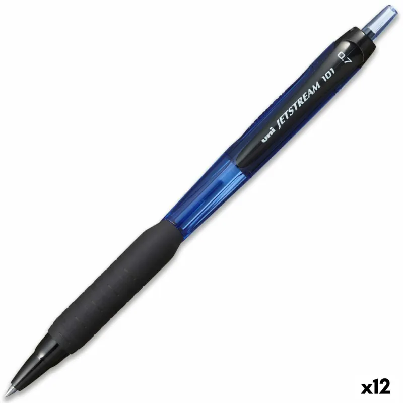 Rašiklis su skystu rašalu Uni-Ball Jetstream SXN-101-07 Mėlyna 0,7 mm (12 vnt.)