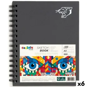 Piirustusalusta Carioca PLUS SKETCHBOOK A5 40 Levyt (6 osaa)