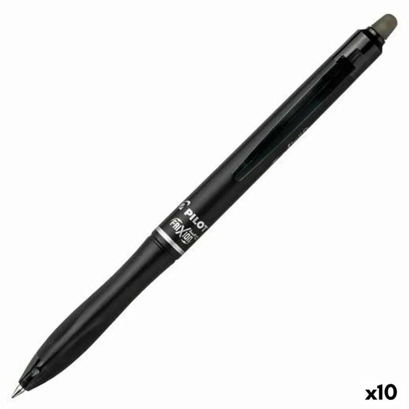 Kynä Pilot FRIXION BALL PLUS Musta 0,7 mm (10 osaa)