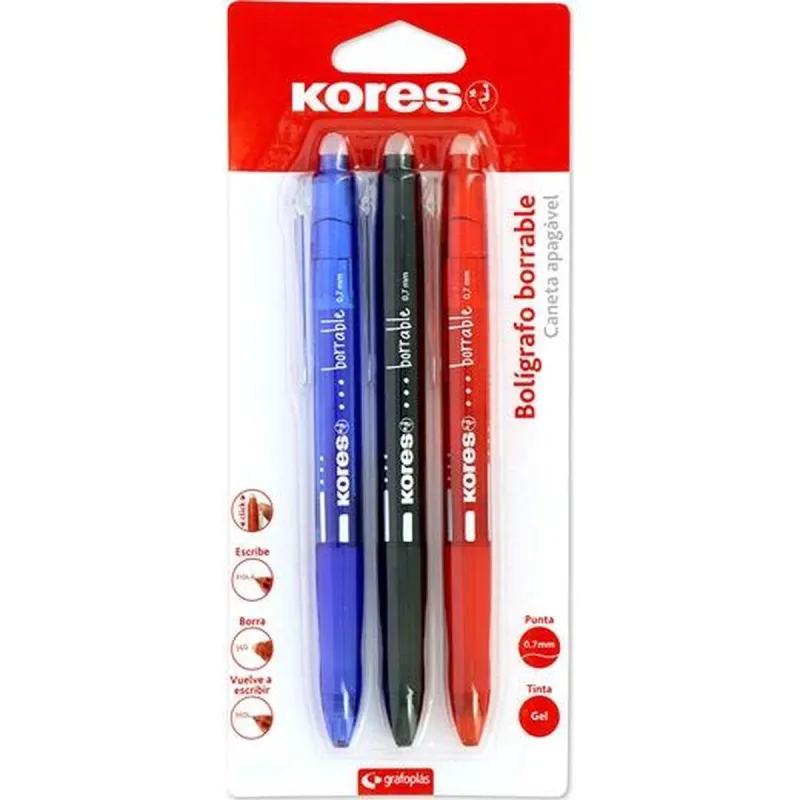 Гелевая ручка Kores Разноцветный 0,7 mm (12 штук)