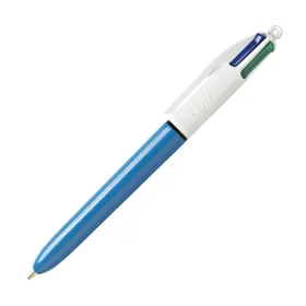 Kynä Bic 982866 Sininen 4 väriä Ladattava