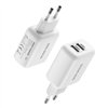 Charger Dux Ducis C10 2xUSB-A 12W white