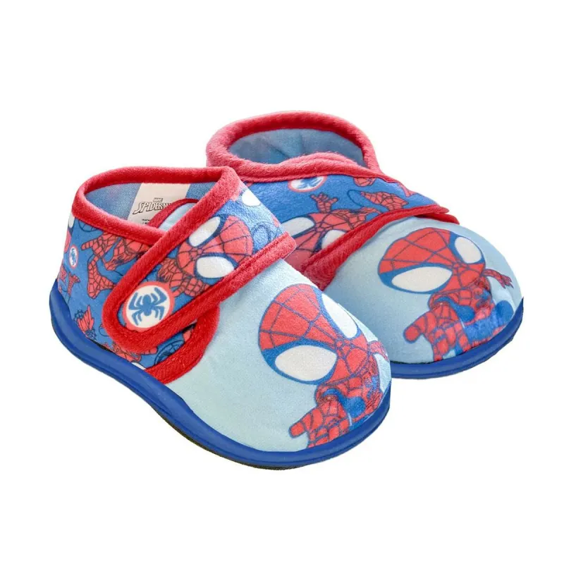 House Slippers Spidey Red
