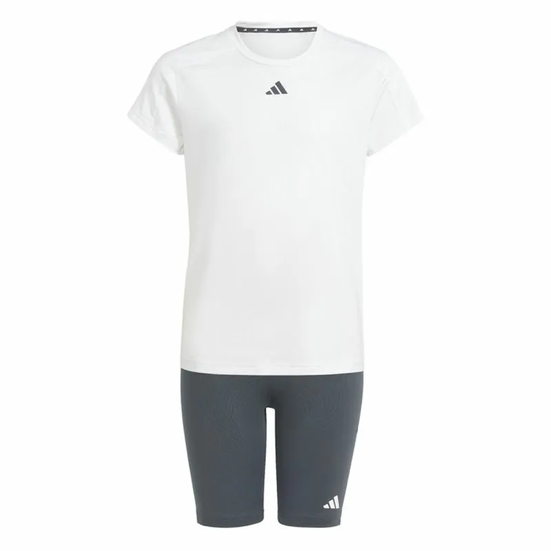 Женский спортивный костюм Adidas Essentials Jogger Essentials Белый Чёрный