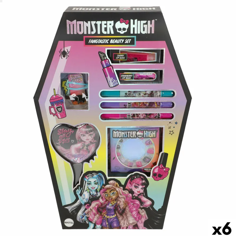 Grožio rinkinys Monster High 9 x 17 x 4 cm 6 vnt.