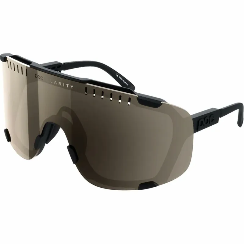Saulesbrilles POC Devour Melns