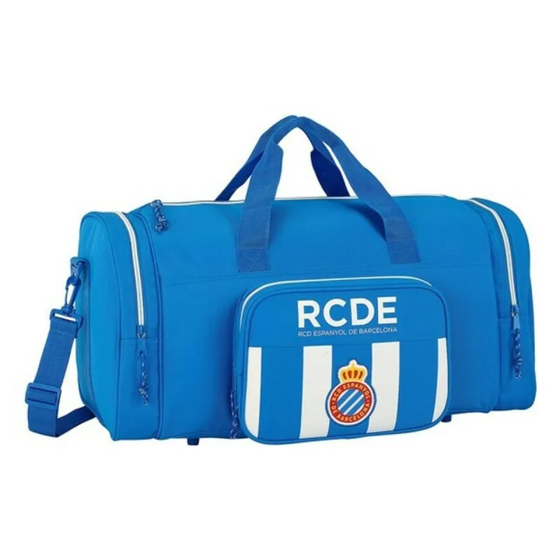 Sporto krepšys RCD Espanyol Mėlyna Balta 55 x 26 x 27 cm