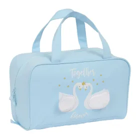 Ceļojumu Piederumu Somiņa Glow Lab Cisnes Gaiši Zils 31 x 14 x 19 cm