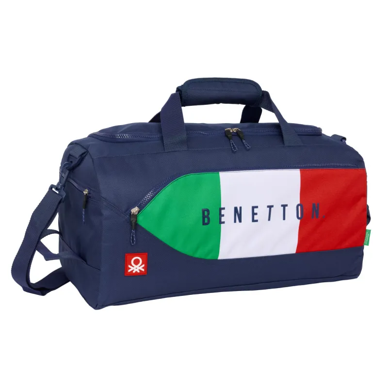 Sporto krepšys Benetton Flag Tamsiai mėlyna 50 x 25 x 25 cm