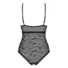 Leotard Obsessive 818-TED-1 S/M Black S/M