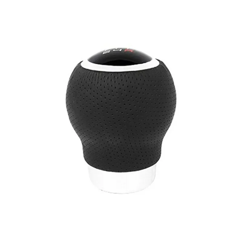 Ручка рычага переключения передач BC Corona POM30165 Кожа С триггером Чёрный (27 mm)
