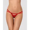 Stringa biksītes Obsessive 5901688216378 Sarkans L/XL